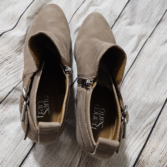 Franco Sarto Garfield brown booties size 10 - Picture 2 of 5